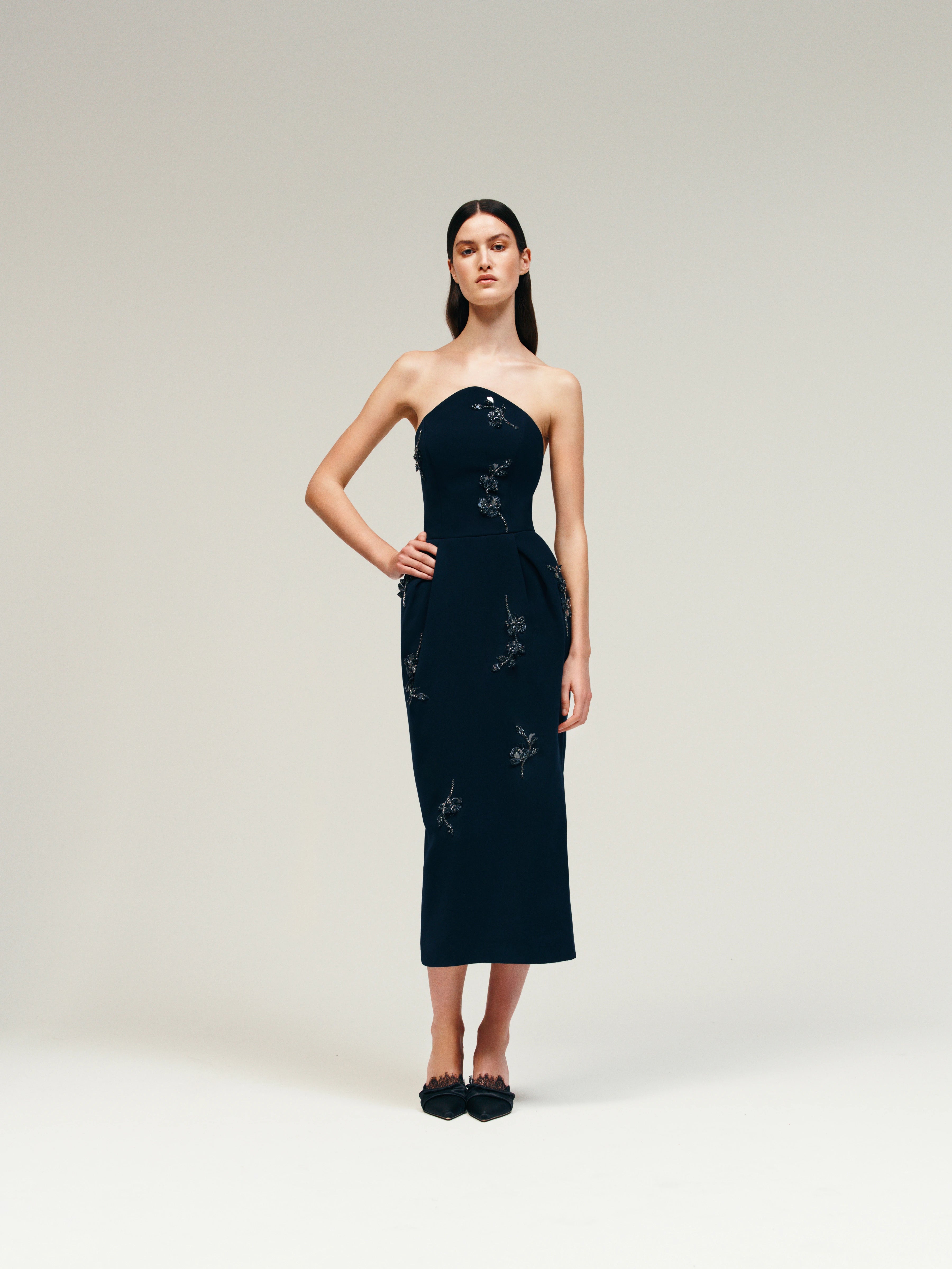 Lisa Crepe Dress (Made-to-order)