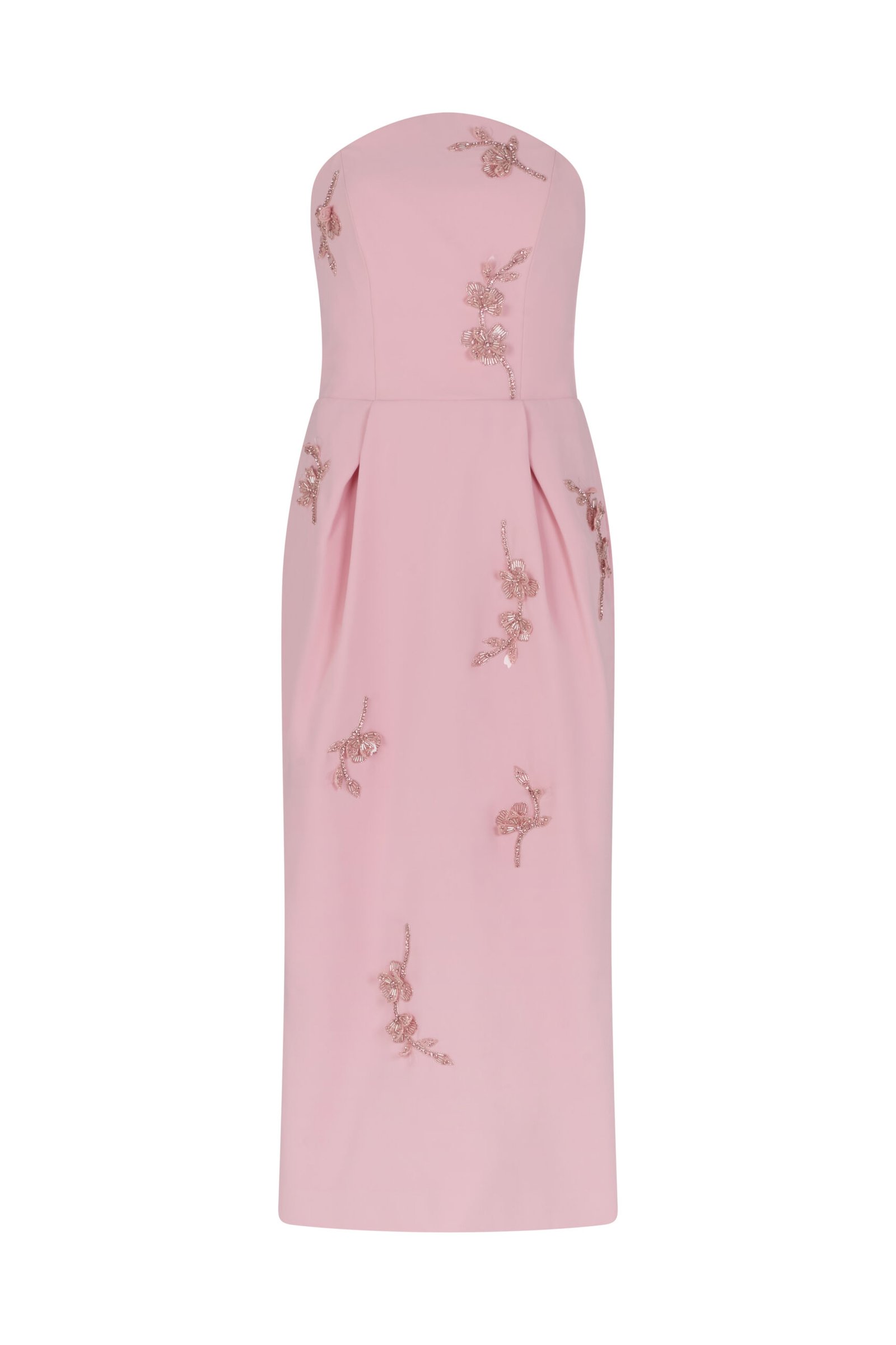 LISA DRESS (front) Pink