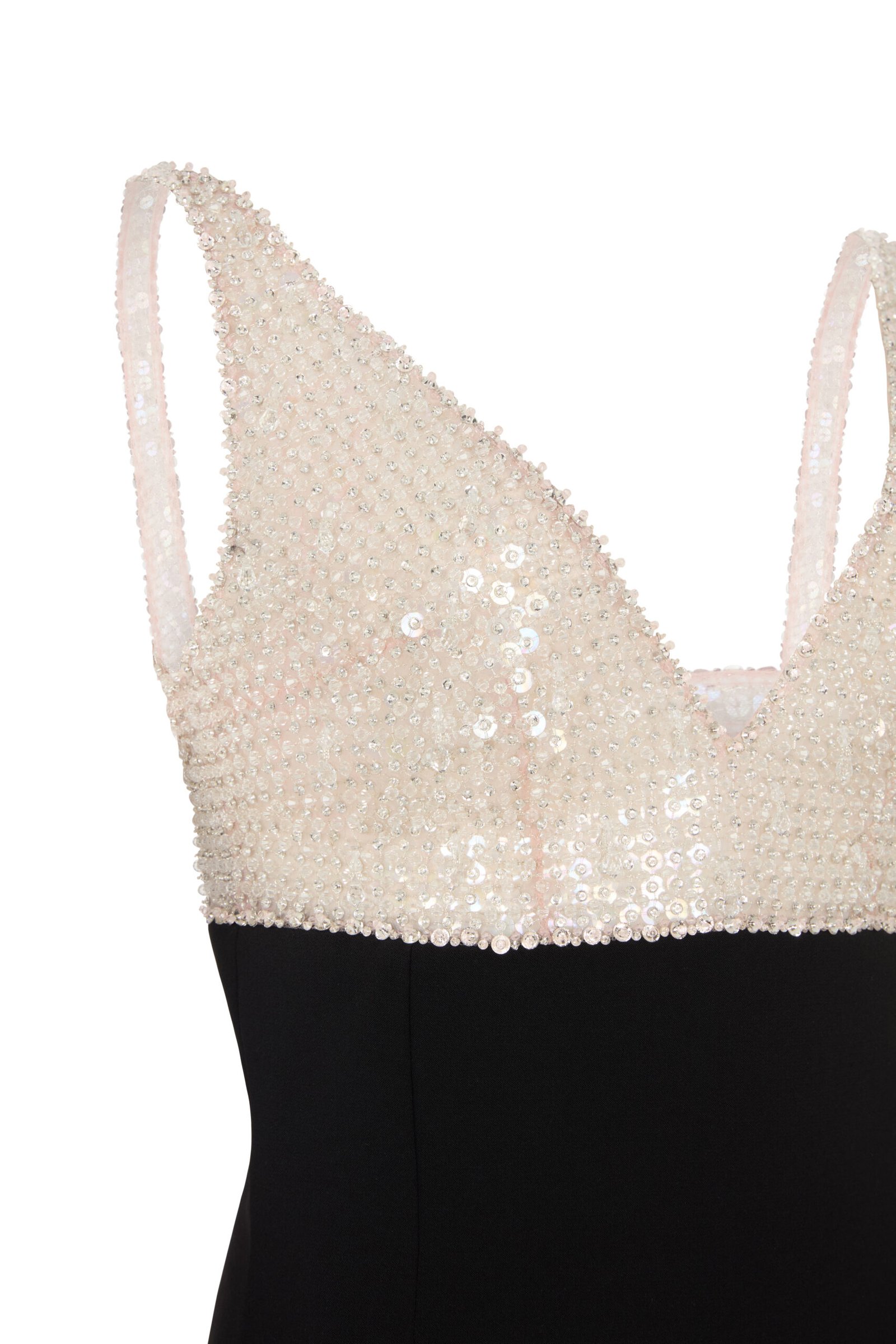 SABINA DRESS BLACK PINK (Detail