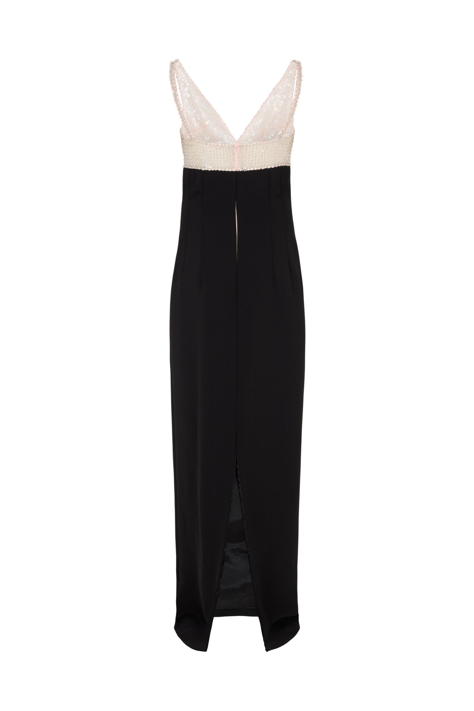 SABINA DRESS BLACK PINK (back)